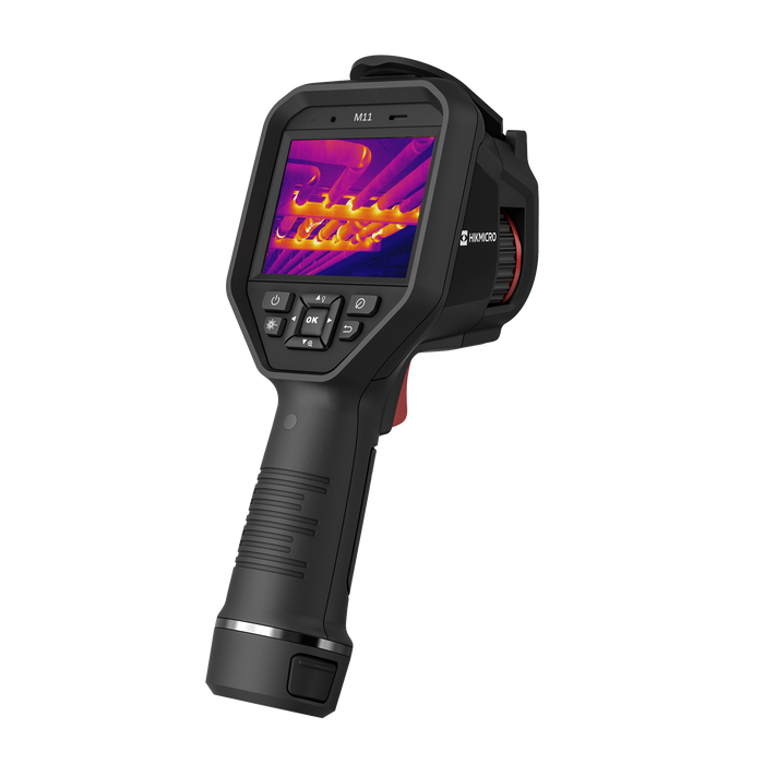 M11 - Cámara Termográfica Portátil Dual / Lente Térmico 6.2 mm (160 x 120) / Lente Óptico (8 Megapixel) / Pantalla Táctil 3.5 / WiFi / IP54 / Ranura MicroSD hasta 128Gb / Hasta 5 Horas de Funcionamiento Cont