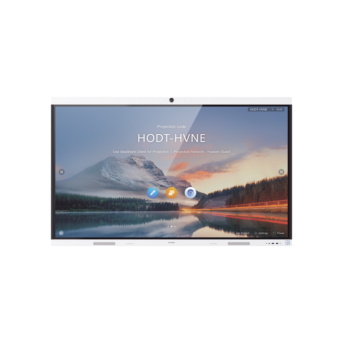 HUAWEI IdeaHub B2, Pantalla interactiva para Colaboración Inteligente, 86, 4K UHD, Android 9, Wi-Fi, blanco Jade.
