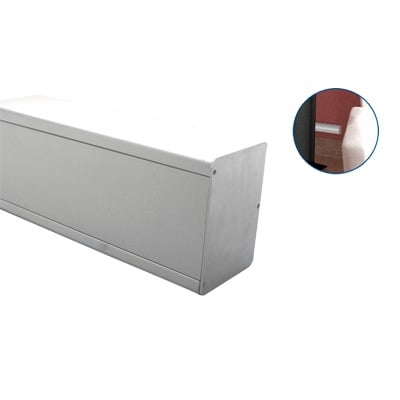 INKA-151-F Tapa final de Aluminio,  para canaleta INKA151 (8490-81001)