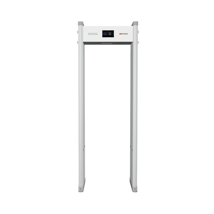 Arco Detector de Metales de 18 Zonas con Pantalla LCD de 7 / Conteo de personas y Alarmas / Ajuste de Sensibilidad e Interferencias