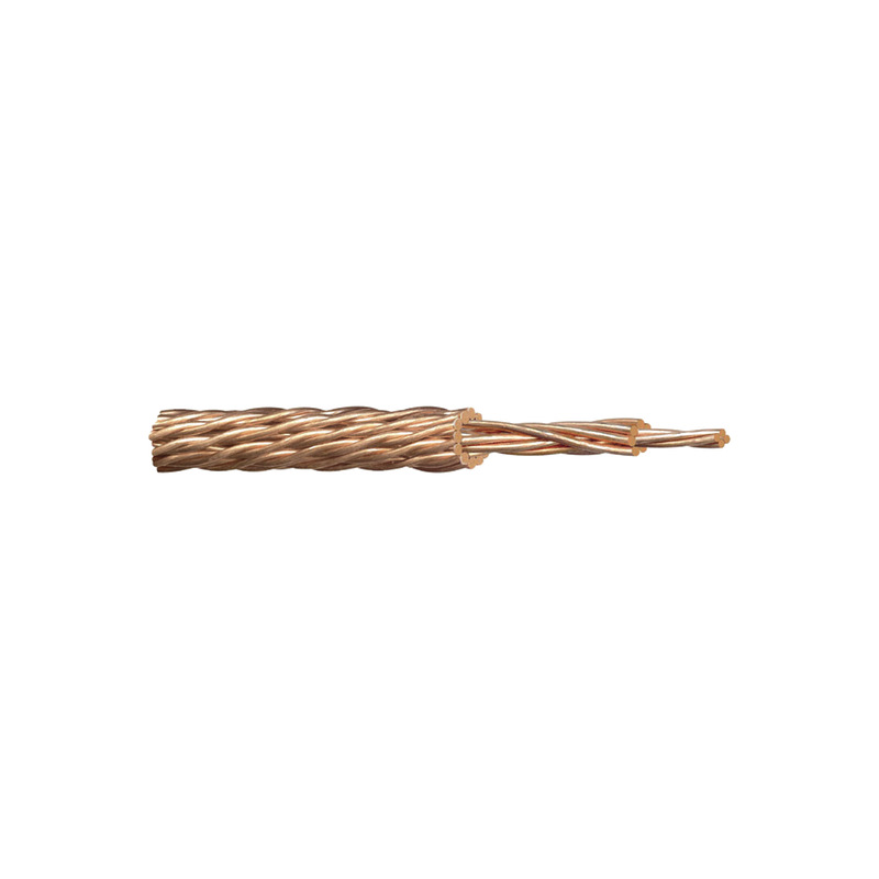 J015/100M Bobina de 100 metros / Cable Eléctrico de Cobre / Aplicación Apartarrayos / 28 hilos clase II