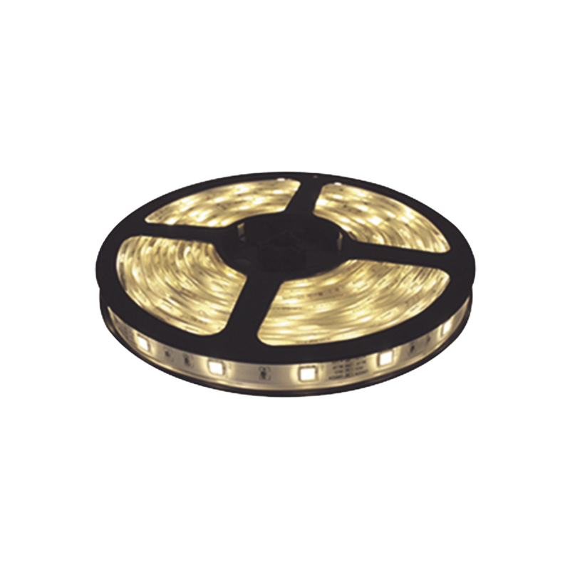 JLTL-5050-IP65-C Tira Led de 5 m / Cálido / Uso Exterior / Potencia 22 W / 900 lm/ 12 V CD / IP 65.