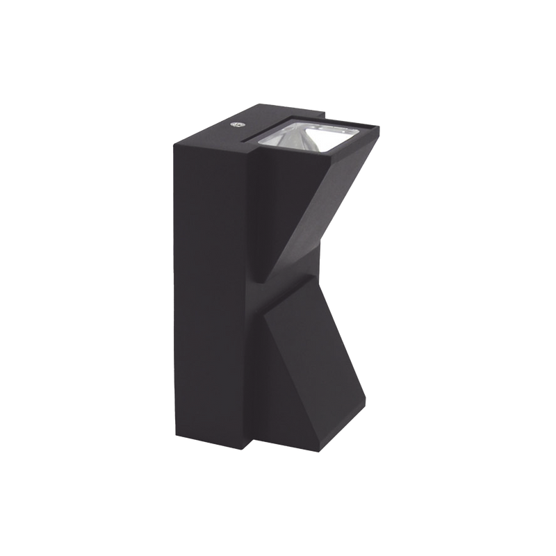 JPAA-0605 Lámpara Arbotante 6 W 330 lm / Dimensiones 141 x 80 mm / 85 - 265 Vca~ 50/60Hz / Luz Cálida 2 700 K / Uso en exterior IP 54.