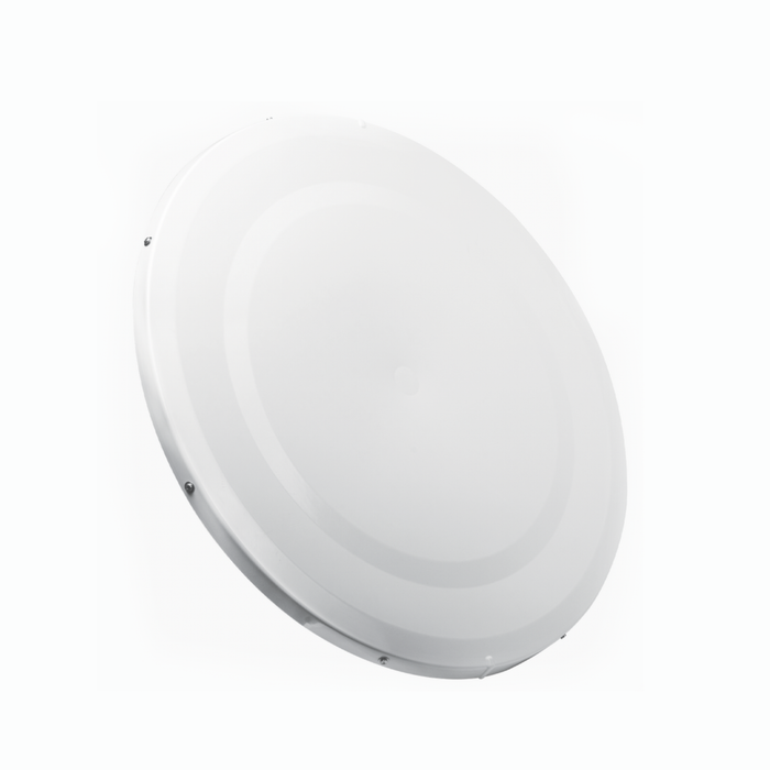 Antena Direccional de Alto Rendimiento / 33.0 ± 1 dBi / 3 ft / 5.9-7 GHz / Conectores SMA Hembra Inverso / Alto Aislamiento al Ruido / Fácil Montaje y herraje de acero inoxidable / Radomo Incluido