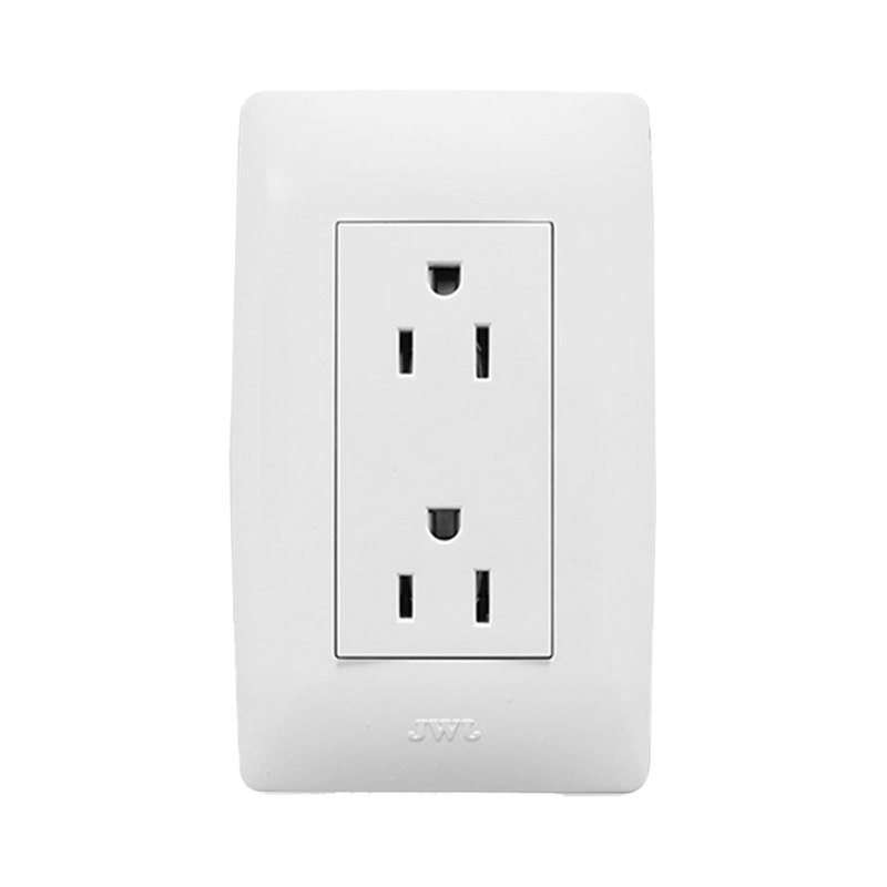 JTL-B72-24 Contacto Dúplex de 127 V~60 Hz 15 A / Color Blanco.
