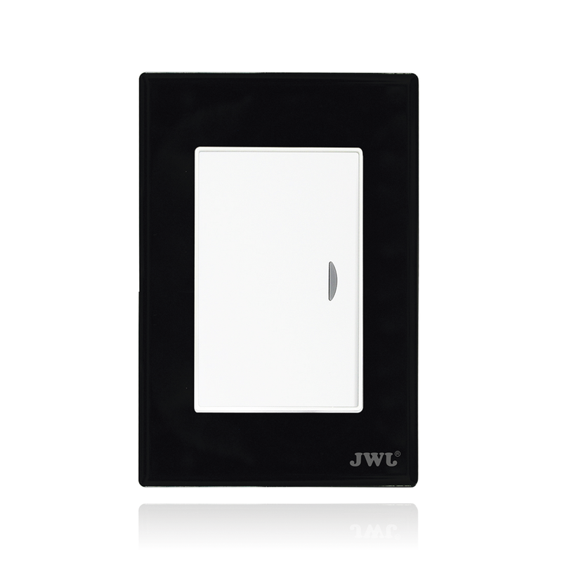 JTL-F7601 Apagador Sencillo de 10 A/ 127 Vca ~ 60 Hz / Carcasa Negra.