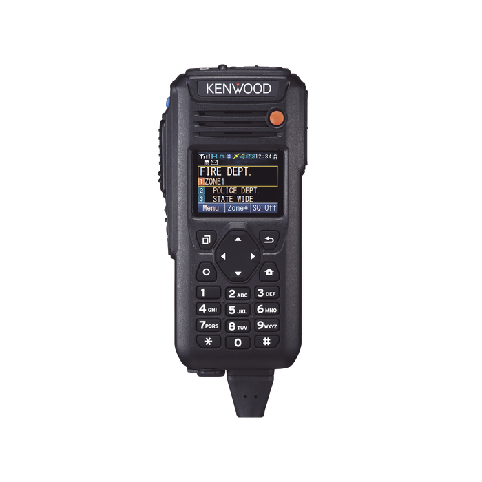 Cabezal remoto tipo Micrófono-bocina con pantalla y teclado numérico DTMF para NX-5700 NX-5800 NX-5900