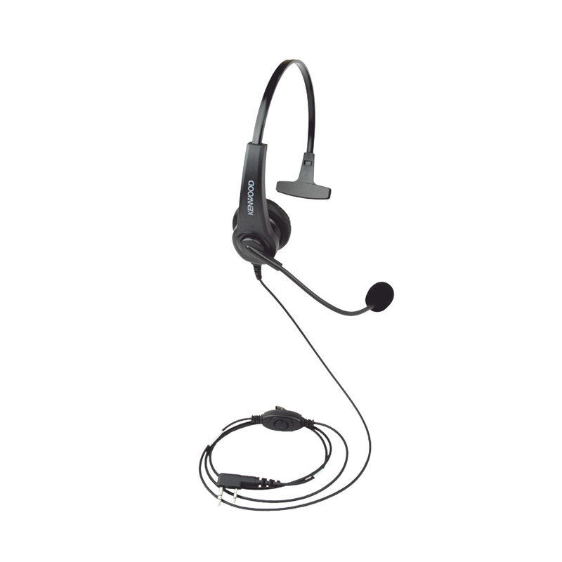 KHS7-AC Diadema ligera con micrófono con PTT-Mini Boom con proteccion NX-1200 NX-1300 NX-3220 NX-3320 NX-240 NX-340 TK-2312 TK-3312 TK-2402 TK-3402 TK-2000 TK-3000 TK-3230
