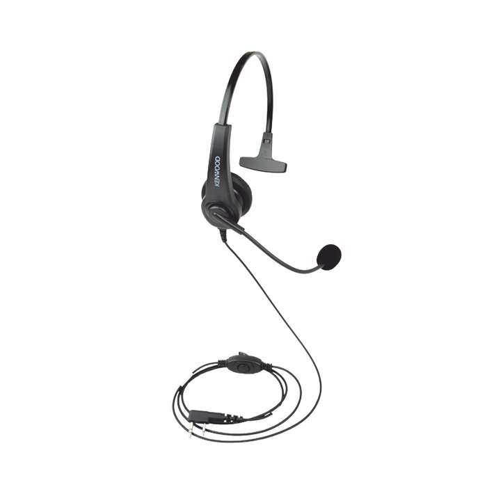 Diadema ligera con micrófono con PTT-Mini Boom con proteccion NX-1200 NX-1300 NX-3220 NX-3320 NX-240 NX-340 TK-2312 TK-3312 TK-2402 TK-3402 TK-2000 TK-3000 TK-3230