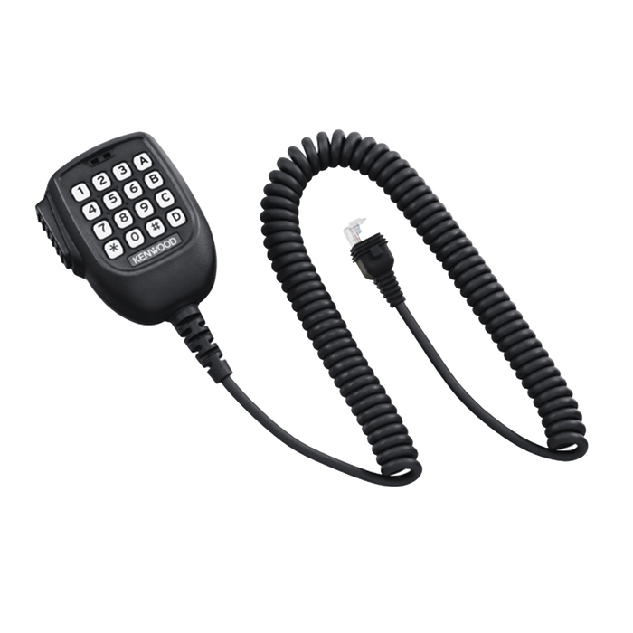Micrófono con DTMF. Compatible con radios móviles Serie NX-1000/3000/5000, TK-7302/8302/7360/8360