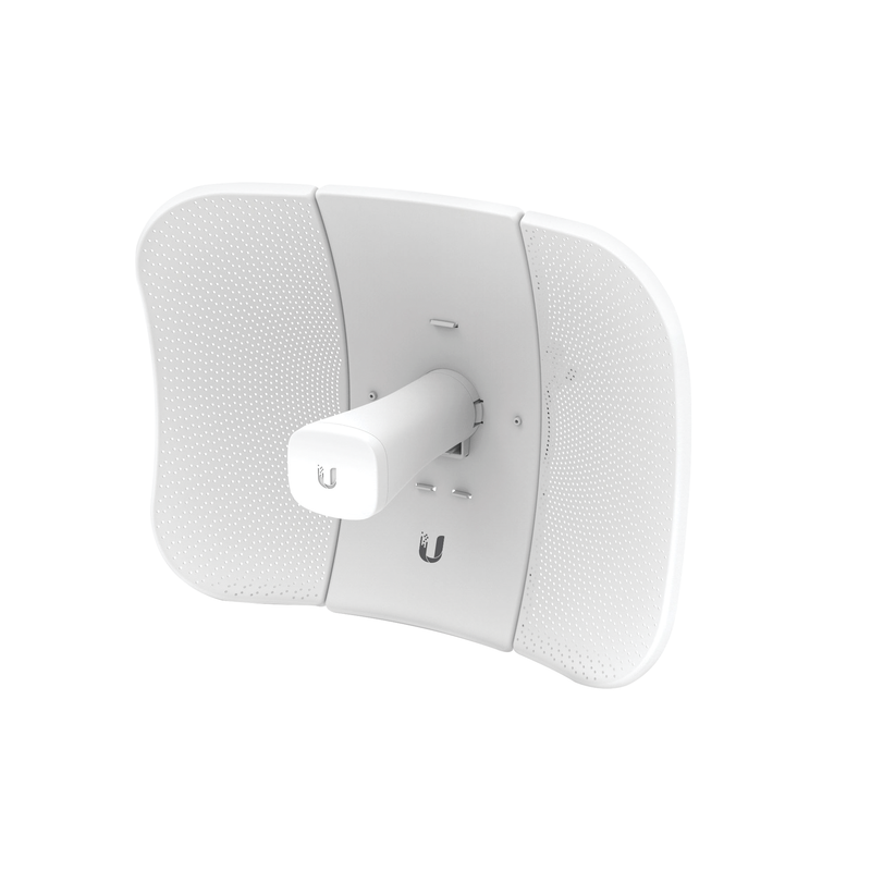 LBE-5AC-GEN2 LiteBeam 2x2 MIMO airMAX AC GEN2 CPE hasta 450 Mbps, 5 GHz (5150 - 5875 MHz) con antena integrada de 23 dBi