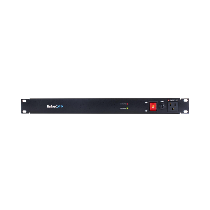 PDU para Distribución de Energía, Montaje en Rack, 11 salidas, Instalación Horizontal, de 19in, 1U, 15 Amp, 120 Vca