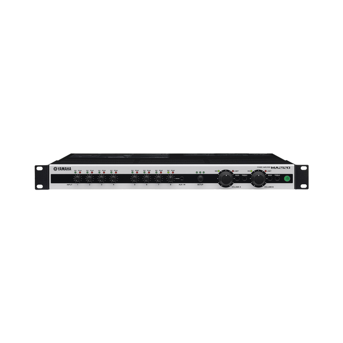 Mezclador Amplificador | 2 zonas | 120w a 70/100V | 100w a 8? | DSP Integrado