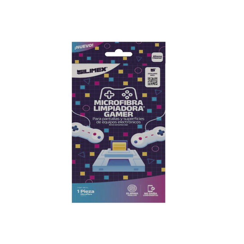 MICROFIBRA-GAMER Microfibra para Gamers: Limpieza Profunda sin Rayones y sin Pelusas para Tus Equipos Favoritos