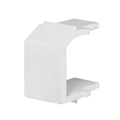 Módulo de tapa ciega (Inserto Ciego), Tipo Keystone, Color Marfil, 1 Pieza