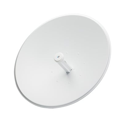 PBE-5AC-620 PowerBeam airMAX AC hasta 450 Mbps, frecuencia 5 GHz (5150 - 5875 MHz) con antena tipo plato de 29 dBi