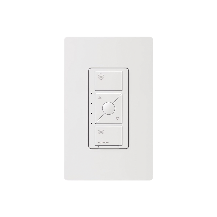 (Caseta Wireless) Control de velocidad inalámbrico para ventilador de techo, un solo polo.