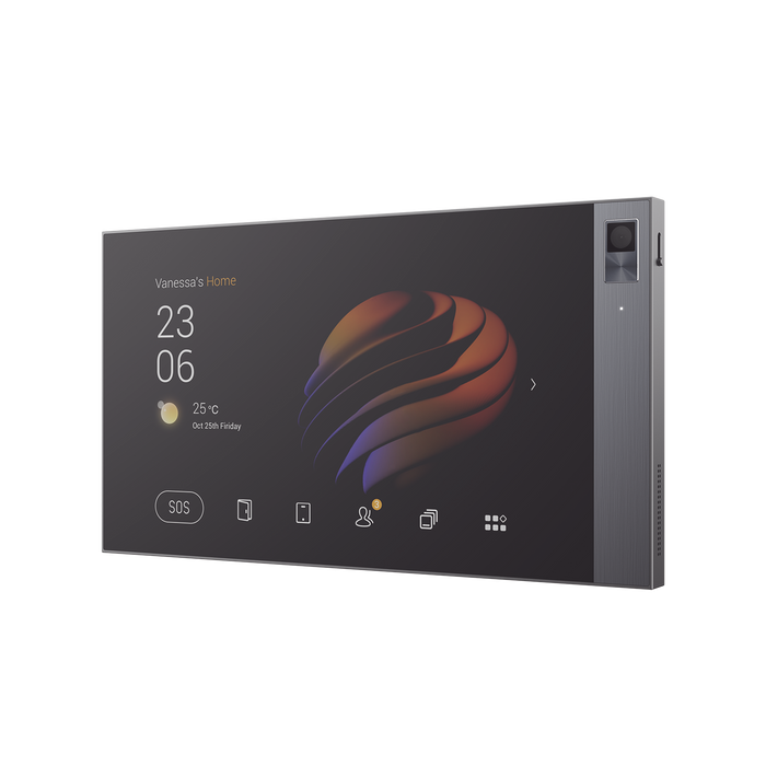 Pantalla táctil Hub controlador integrable con sistemas de automatización compatible con múltiples marcas. Conexión Wifi y Ethernet