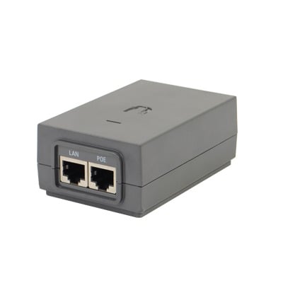POE-24-AF5X Adaptador PoE Ubiquiti de 24 VDC, 1.0 A, para airFiber X