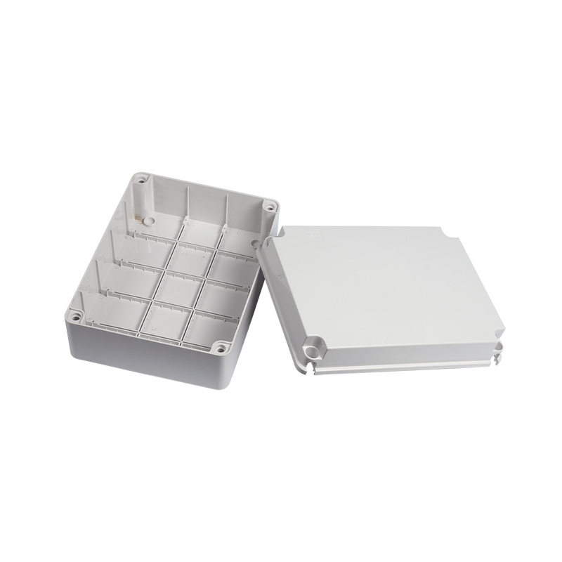 PST-1924-E Gabinete de Plástico IP55 (190 X 240 X 95 mm). Protección EMI. Para Instalaciones Comerciales, Residenciales e Industriales. Incluye Tornillería para su Tapa.