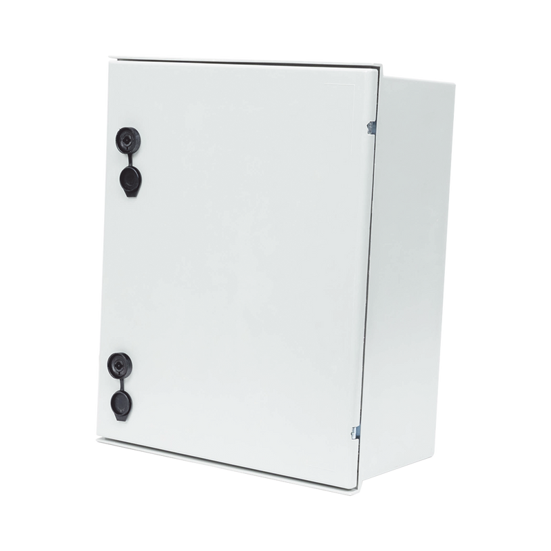 PST-4050-20P Gabinete de Poliéster IP65 Uso en Intemperie (400 x 500 x 200 mm) con Placa Trasera Interior de Plástico (Incluye Chapa y Llave).