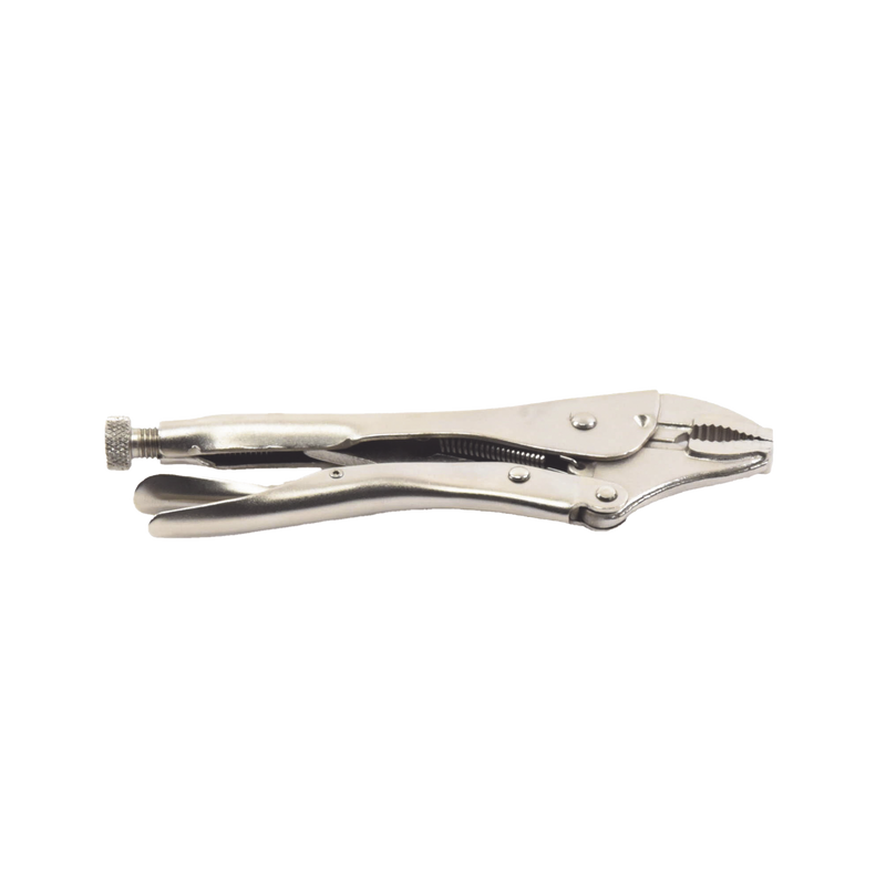 PST-H010-01 Pinza Perra Ajustable de Presión de 10?. Quijada Curva con Corta Alambre. Acero CR-V