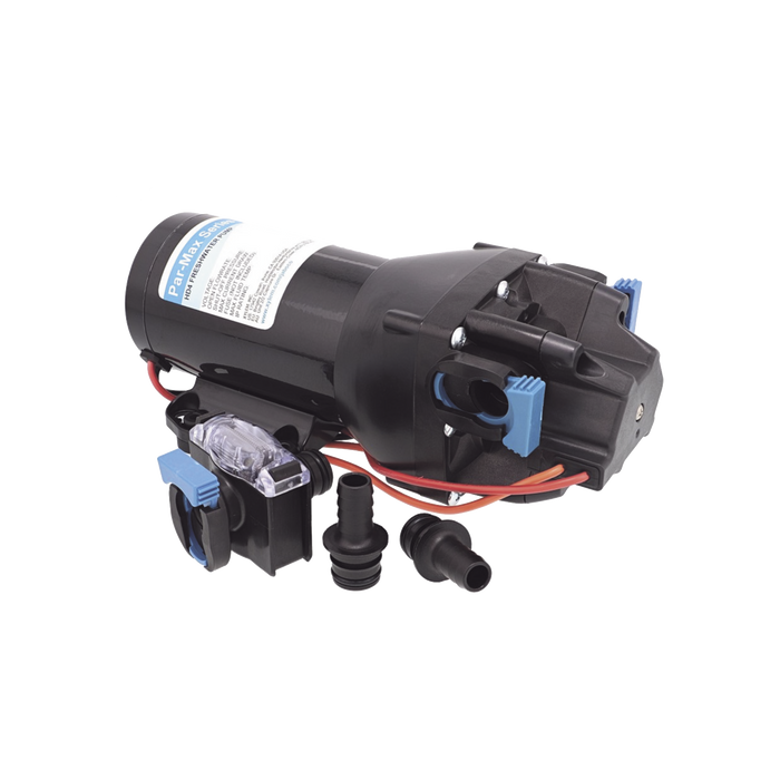 Bomba controlada por presión Par Max HD 4 a 12 Vca, alta presión 40 psi 15 lpm / 4 gpm
