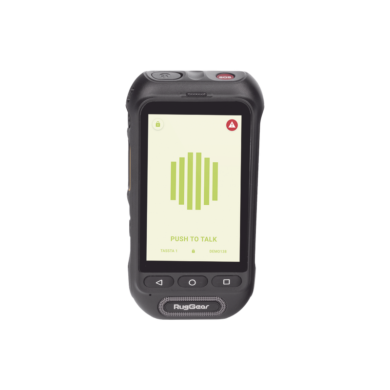 kit de Radio RG360 con 12 meses de Servicio de Radio TASSTA Avanzado