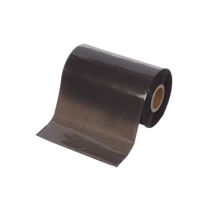 Cinta de Transferencia Térmica, Cera/Resina, color Negra, de 4.33 x 1181 (110 mm x 363 m).