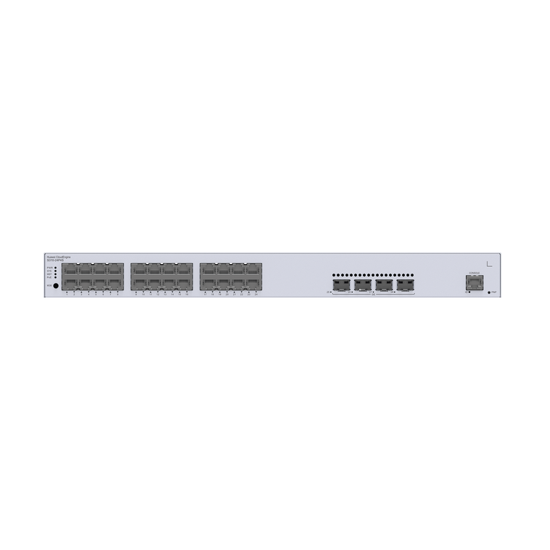 S310-24P4S Switch de Distribución/Core Gigabit Administrable PoE Capa 3 / 24 puertos 10/100/1000 Mbps (PoE) / 4 Puertos 1GE SFP Uplink / ERPS / Rutas Estáticas / iStack / PoE Perpetuo / 400W / Administración Nube Gratis