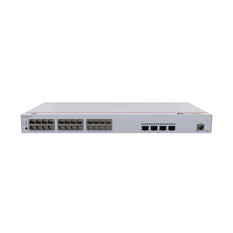 S310-24P4X Switch de Distribución/Core Gigabit Administrable PoE Capa 3 / 24 puertos 10/100/1000 Mbps (PoE) / 4 Puertos 10GE SFP+ Uplink / ERPS / Rutas Estáticas / iStack / PoE Perpetuo / 400W / Administración Nube Gratis