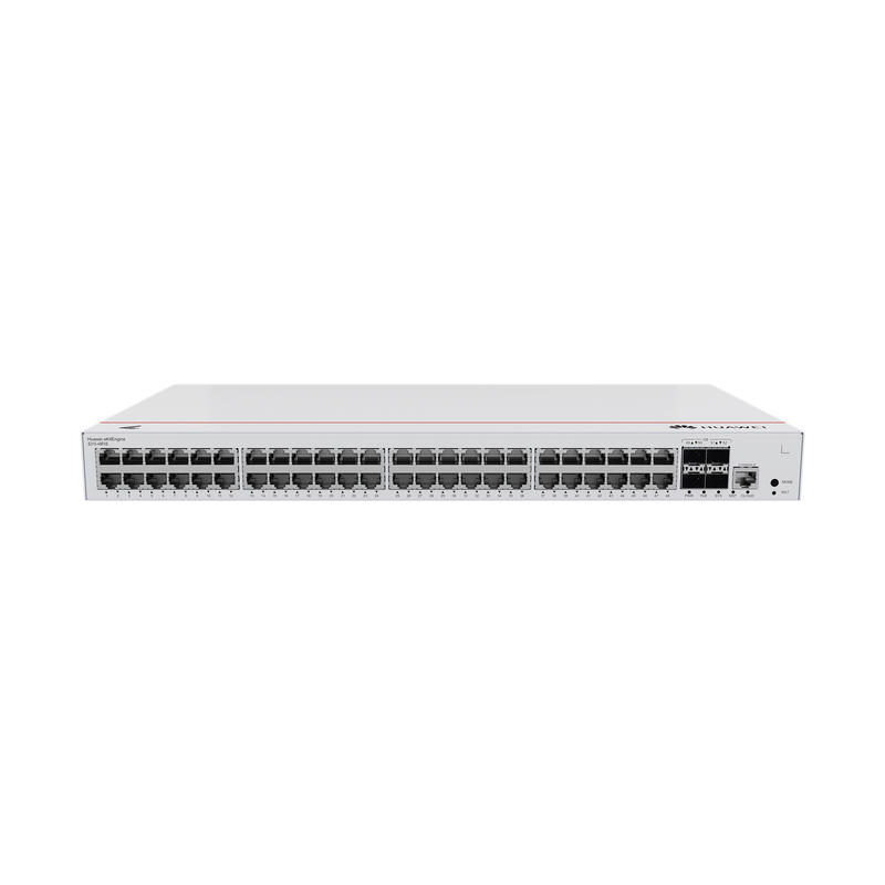 S310-48P4S Switch de Distribución/Core Gigabit Administrable PoE Capa 3 / 48 puertos 10/100/1000 Mbps (PoE) / 4 Puertos 1GE SFP Uplink / ERPS / Rutas Estáticas / iStack / PoE Perpetuo / 380W / Administración Nube Gratis