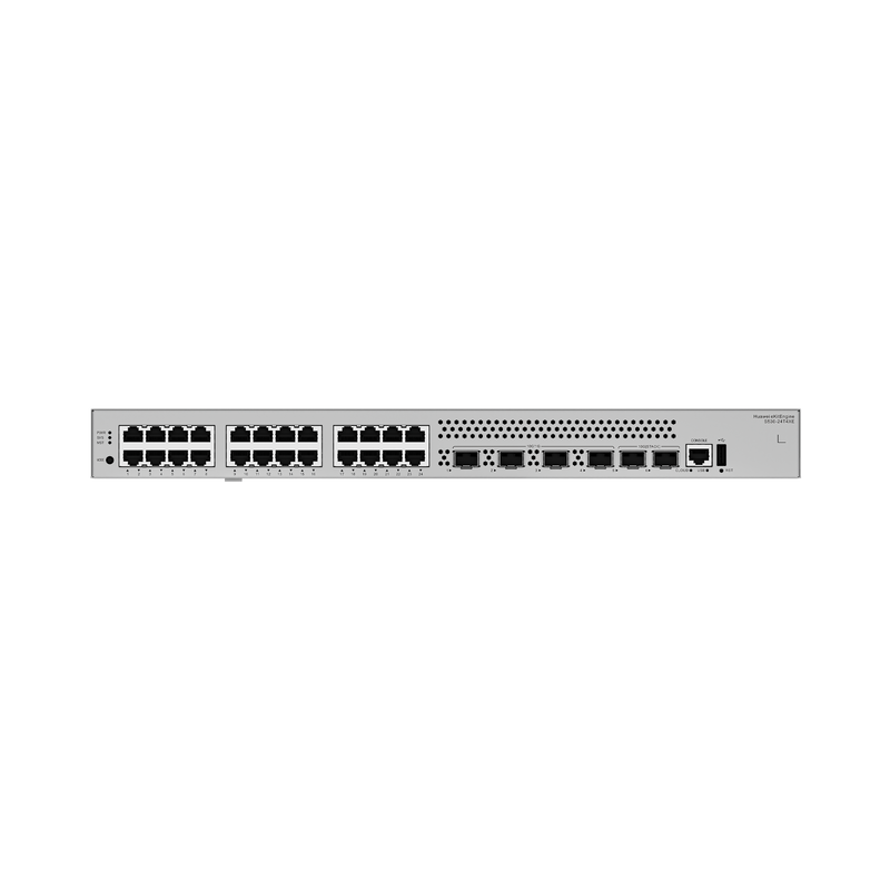 S530-24T4XE Switch Empresarial Core Gigabit Administrable  Capa 3 / 24 Puertos 10/100/1000 Mbps / 4 Puertos 10GE SFP+ Uplink / 2 Puertos 10GE SFP+ (Stack) / ERPS / Ruteo Dinamico (RIP, OSPF, IS-IS y BGP)  / iStack / Administración Nube Gratis