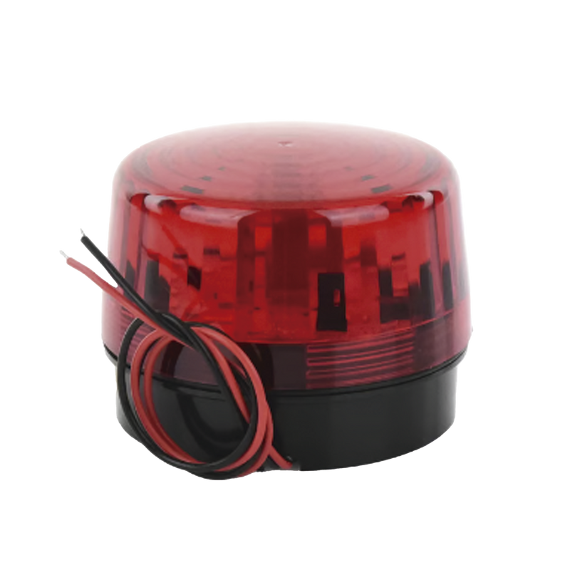 Luz Estroboscópica LED (35) / Patrones de Parpadeo Ajustables / 8 Patrones / Batería de Respaldo / 12-24 Vcc/Vca / Resistente al Clima IP66/IP55