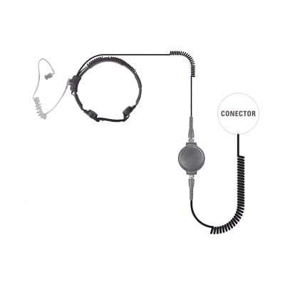 SPM-1555 MICRÓFONO DE GARGANTA DE USO RUDO PARA HYTERA PD-702/ PD-706/ PD-782/ PD-785/ PD-786/ PT-580.