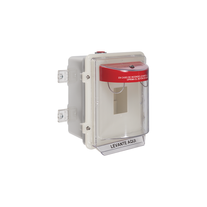 STI-1200A-ES Protector Universal para Estación Manual, Fabricado en Policarbonato Súper Fuerte Para Uso en Exterior