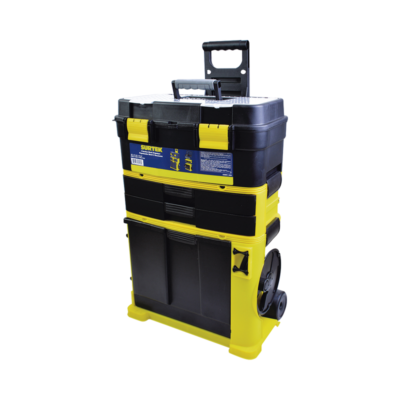 SYS-125105 Organizador móvil 3 secciones plástico