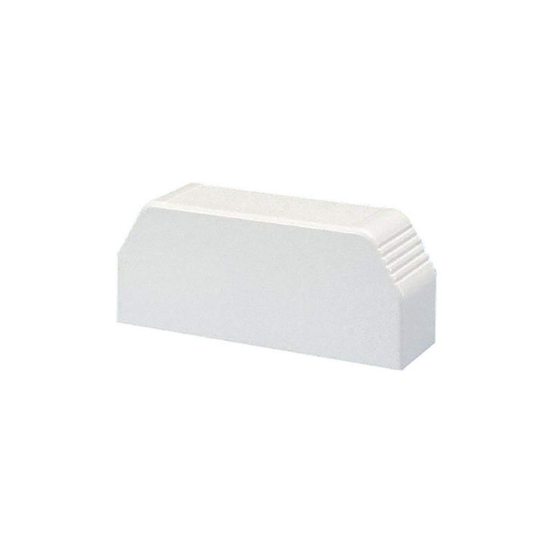 T70ECWH Tapa final, para uso con canaleta T70, Material PVC Rígido, Color Blanco