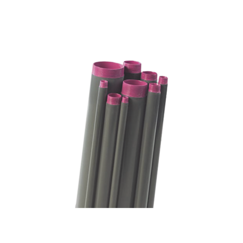 Tubo Conduit  rígido de aluminio de 2? (50.8 mm) con recubrimiento de PVC de 3.05 m con cople.