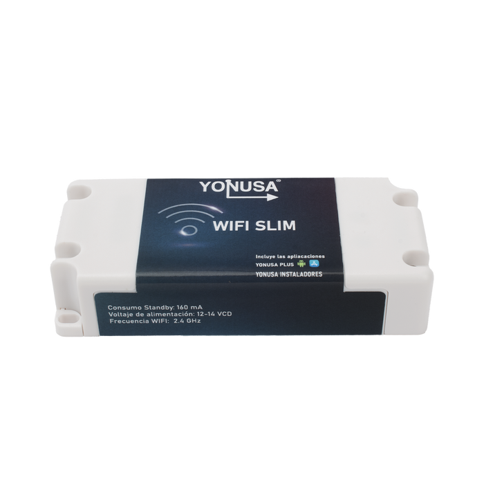 Modulo WIFI SLIM para uso en Energizadores YONUSA / Aplicación sin costo / Botón de Pánico