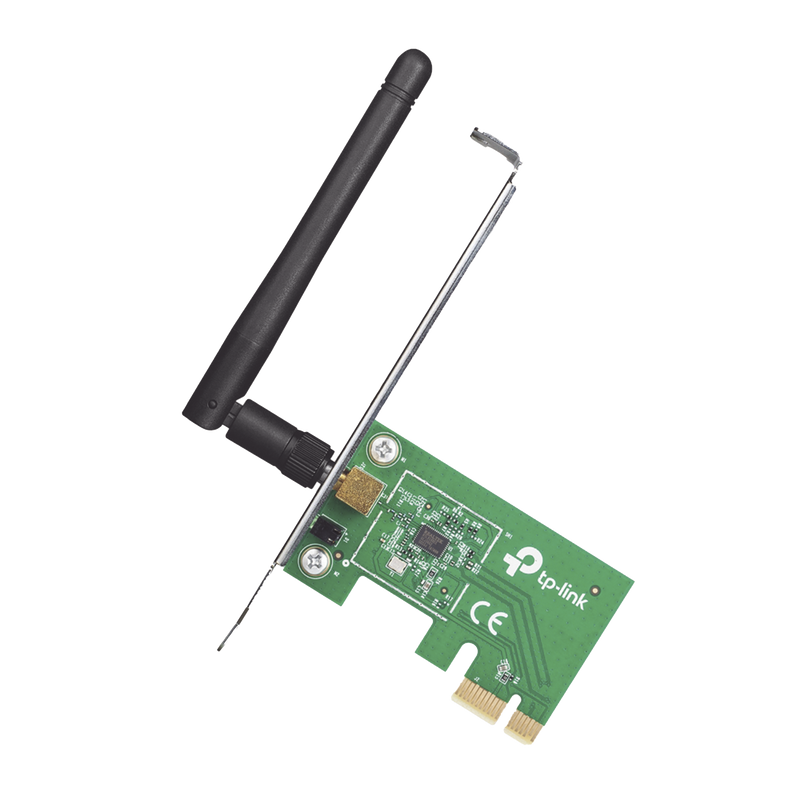 TL-WN781ND Adaptador Inalámbrico PCI Express / Velocidad inalámbrica de hasta 150 Mbps / Cifrado WPA/WPA2 / Compatible con windows y Linux