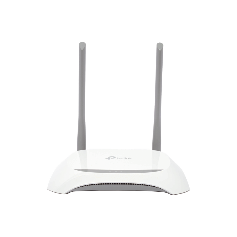 TL-WR840N Router Inalámbrico WISP, 2.4 GHz, 300 Mbps, 2 antenas externas omnidireccional 5 dBi, 4 Puertos LAN 10/100 Mbps, 1 Puerto WAN 10/100 Mbps, control de ancho de banda