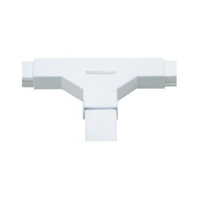 TMK-1020-T Sección en T color blanco de PVC auto extinguible, para canaletas TMK1020, TMK1020SD, TMK1020CD (5140-02001)