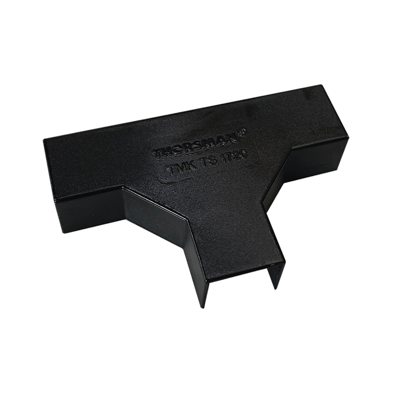 TMK-1720-T-N Sección en T Color Negro de PVC Auto Extinguible, Para Canaleta TMK-1720-N-CC (5240-02003)