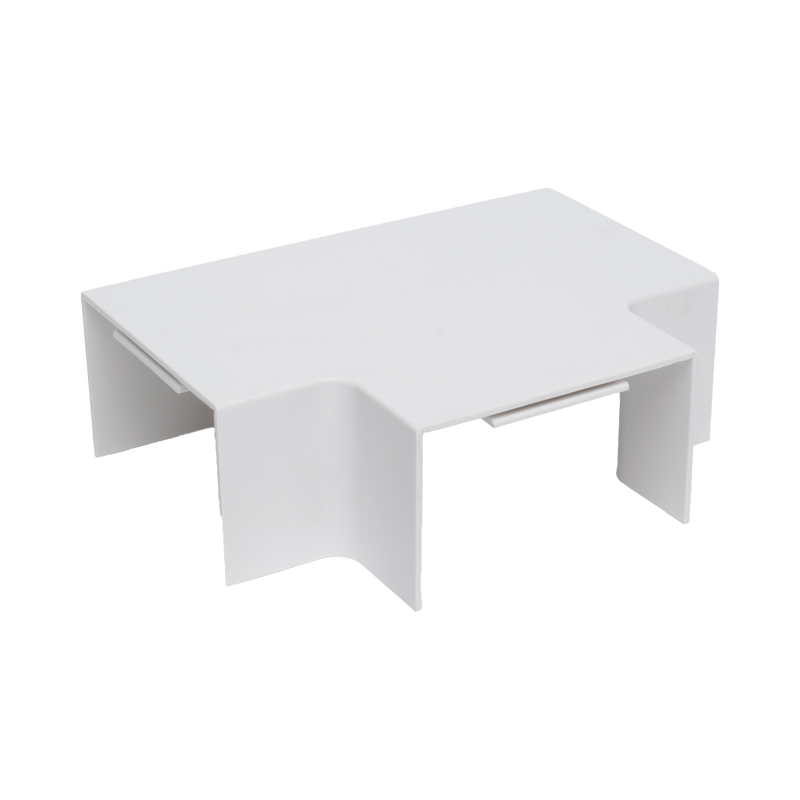 TMK-4577-T Sección en T Color Blanco de PVC Auto Extinguible, Para Canaleta TMK-4577 (5540-02001)