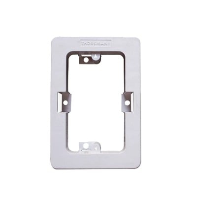 TMK-C Caja sin fondo Universal, Color blanco de PVC auto extinguible (7900-02002)