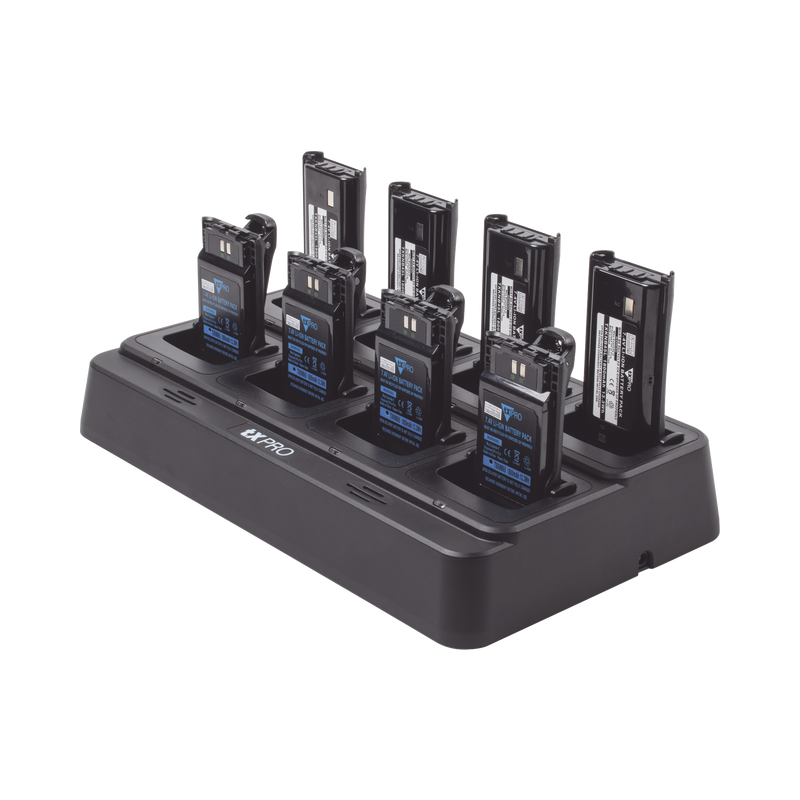 Cargador de escritorio rápido doble química de 8 cavidades , Alternativa para los cargadores KSC-31, KSC35, KSC-43K.