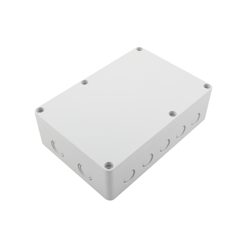 TXG-01-11 Gabinete Plástico para Exterior (IP65) de 180 x 125 x 57 mm Cierre por Tornillos.