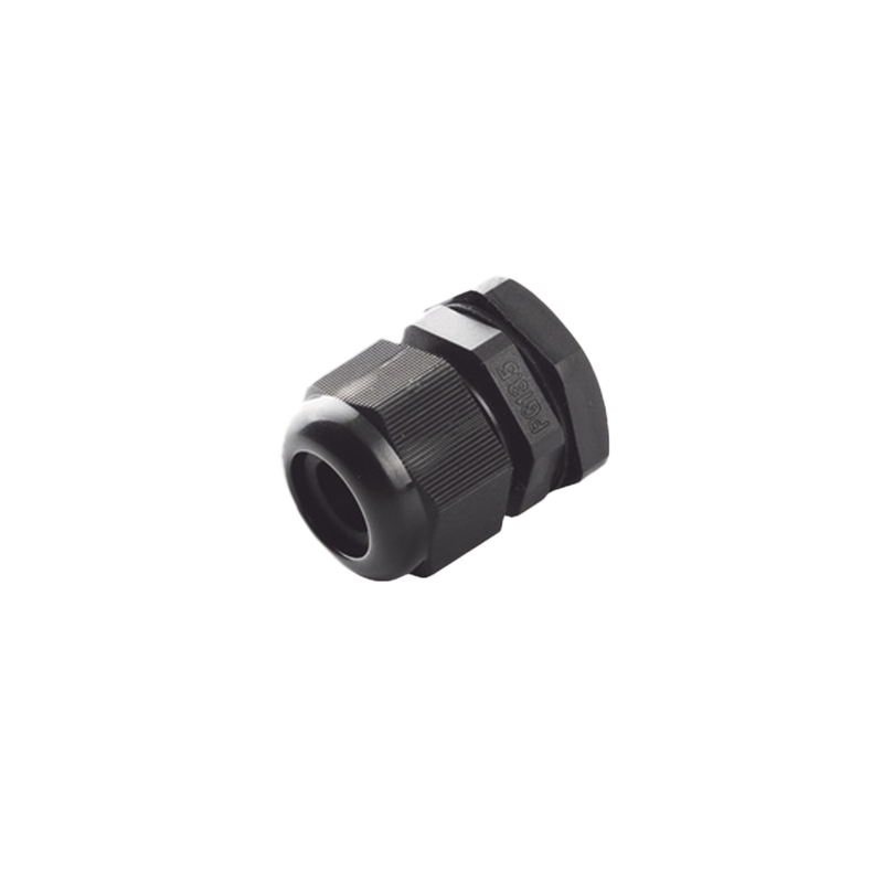 TXG-PG-13.5BK Conector Plástico Negro Tipo Glándula, para Cable de 6 a 12 mm de Diámetro.