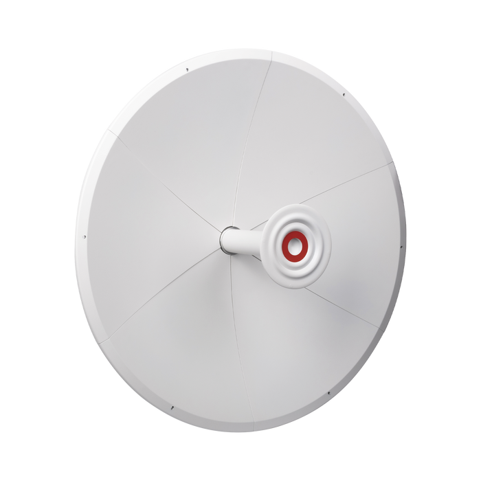 Antena direccional para C5x, B5X, B6X y C6X Doble polaridad 45 ° y 90 °, 4.9 - 6.5 GHz, 2 ft, Ganancia de 30 dBi, Montaje incluido